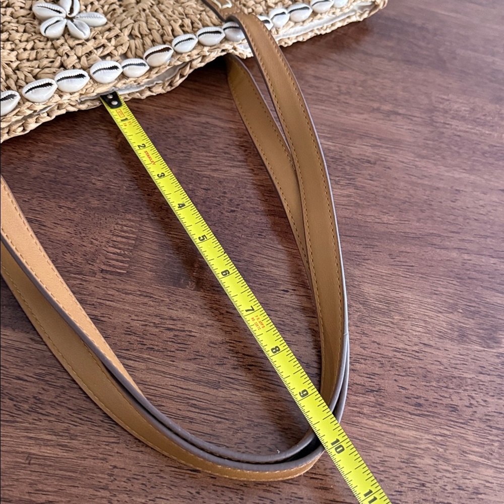 Style & Co shell straw tote bag - Picture 9 of 12